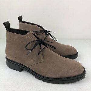 Calvin Klein Ultan Tan Suede Chukka Boots